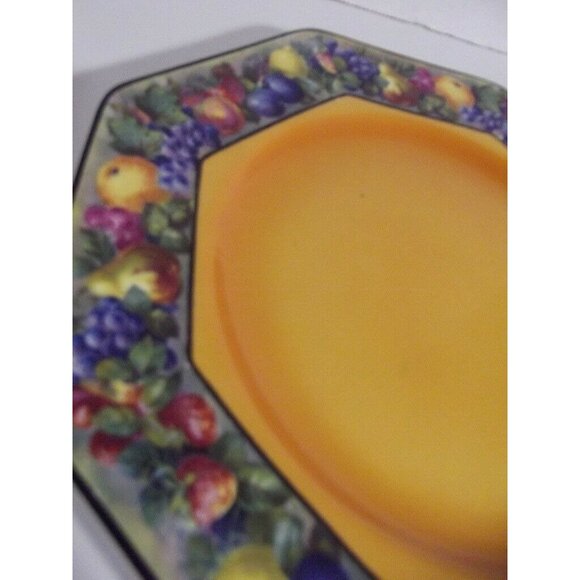 Lot of 2 Vintage Regal Ware R P Co Octagon Plate Made in England Regal Pottery # - Picture 8 of 12